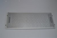 Metal filter, Ecoline cooker hood - 7 mm x 470 mm x 184 mm (grease filter)